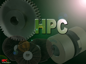Fond d'&eacute;cran HPC : engrenages - brosses - accouplements