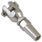 Quick fitting cable terminals