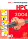 Catalogue HPC : Tome 3 2004
