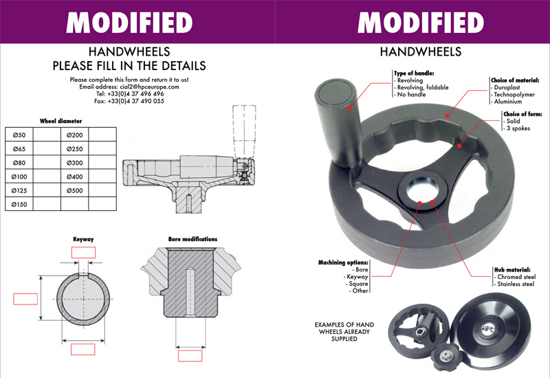 Gears, racks, worms and wheels, universal joints, gearboxes Custom